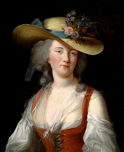 Elisabeth Vigée-Lebrun (and workshop) Portrait Anne Catherine Le Preudhomme de Chatenoy Comtesse der Verdun. Free illustration for personal and commercial use.