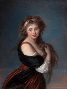 Elisabeth Vigée-Lebrun - Portrait of Hyacinthe Gabrielle Roland (191)