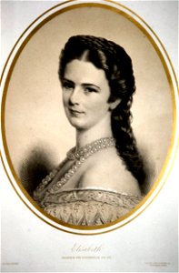 Elisabeth von Österreich-Ungarn Dauthage Litho
