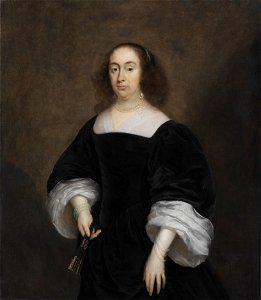 Elisabeth Vivien, gift Parmentier (Cornelis Jonson van Ceulen) - Nationalmuseum - 43118