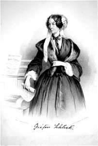 Elise von Schlik Litho