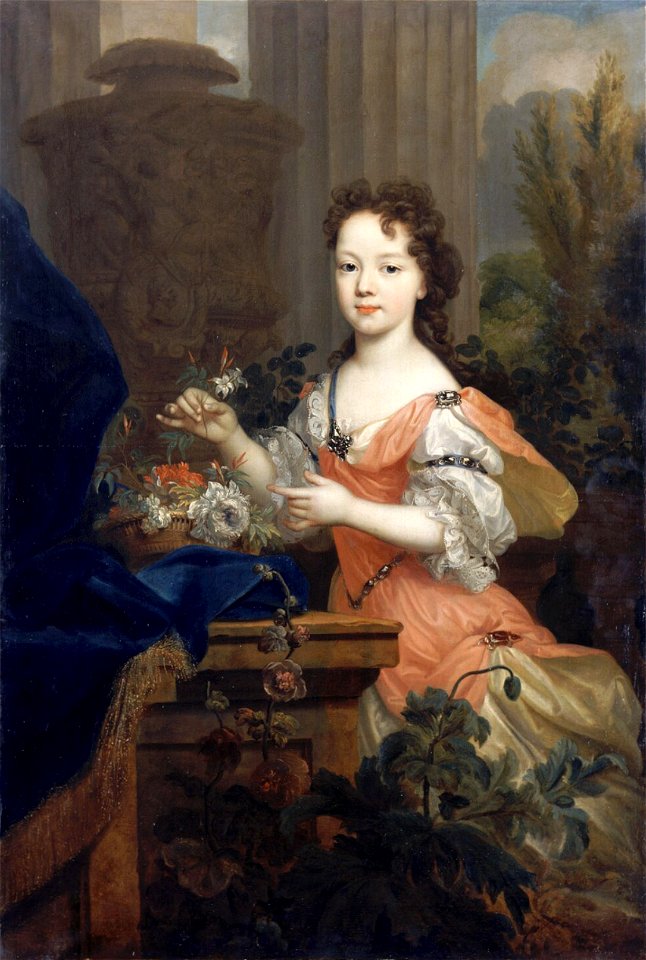 Elisabeth-Charlotte d'Orléans, Mademoiselle de Chartres - Versailles MV 7387