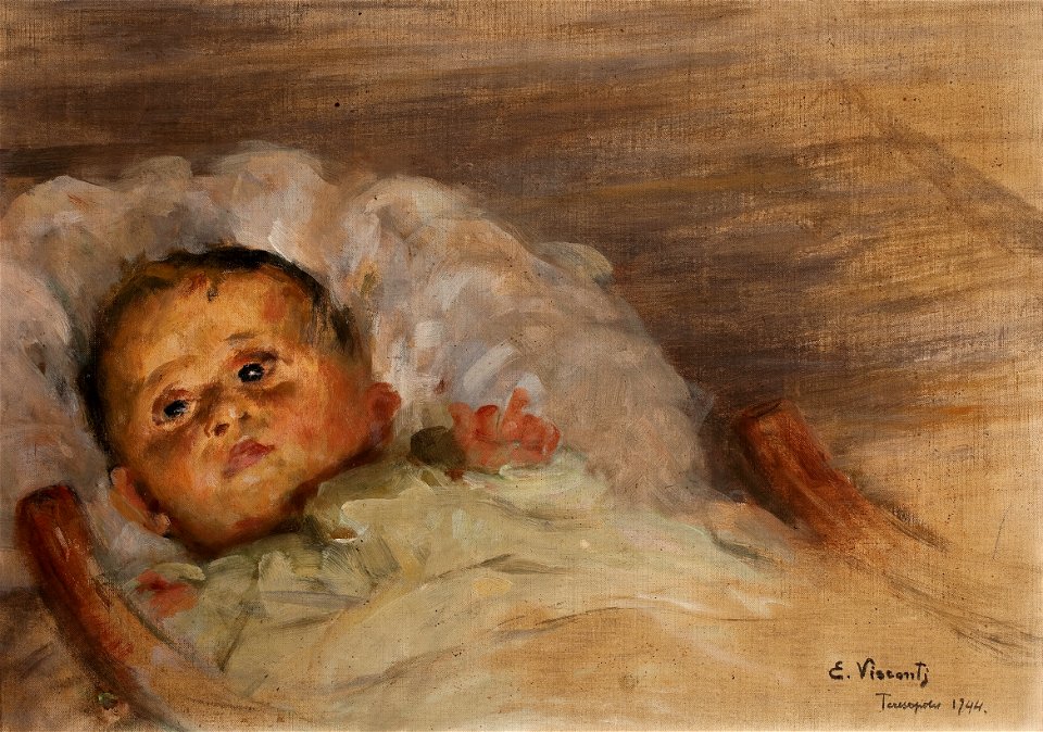 Eliseu Visconti - Meu netinho - 1944