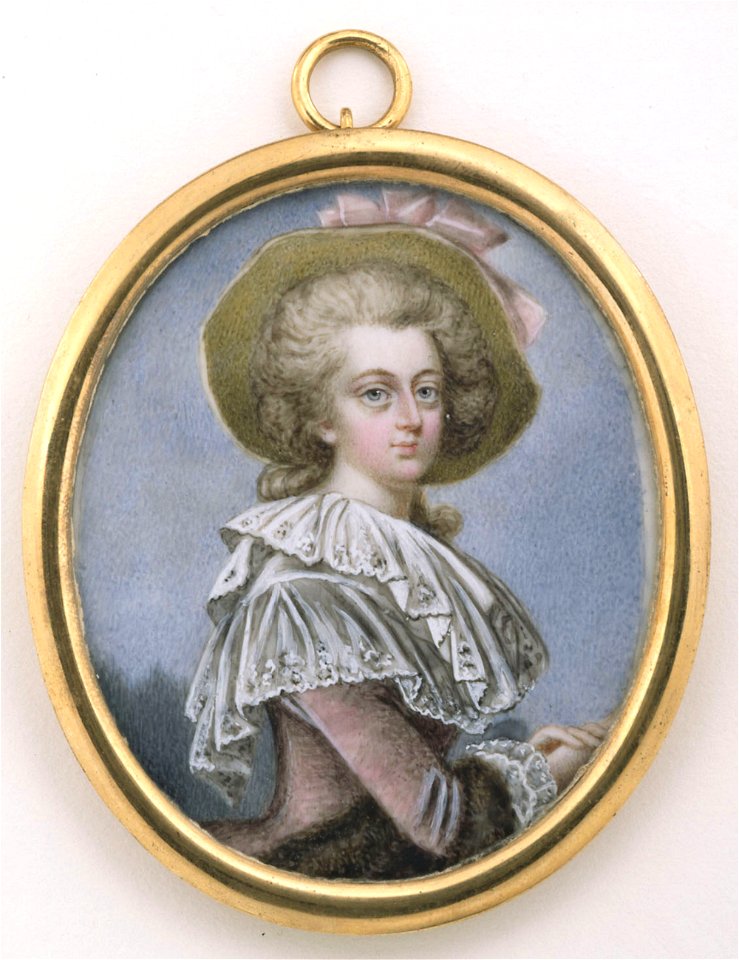 Elise Arnberg - Queen Marie Antoinette - S 255 - Finnish National Gallery