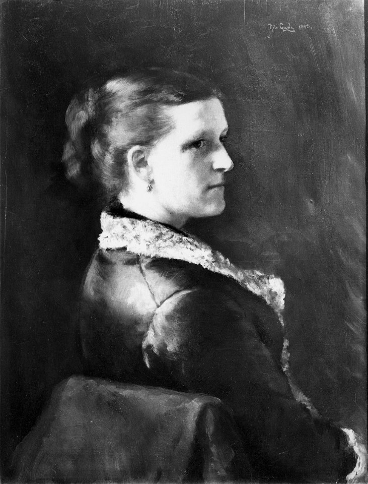 Elise Løvenskiold - Norsk portrettarkiv - Riksantikvaren - L000495