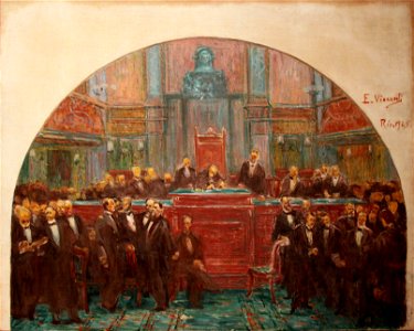 Eliseu Visconti - Assinatura da Constituição de 1891