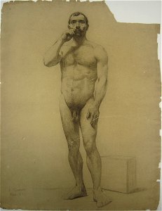 EliseuVisconti-D343-Nu masculino de pé (5)