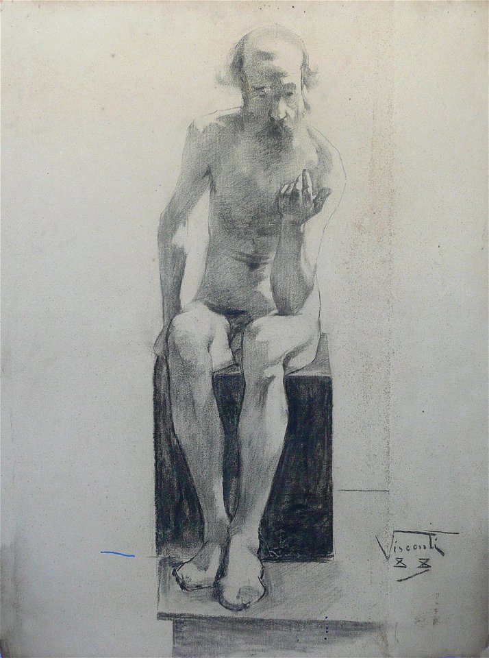 EliseuVisconti-D465-Nu masculino sentado (1)