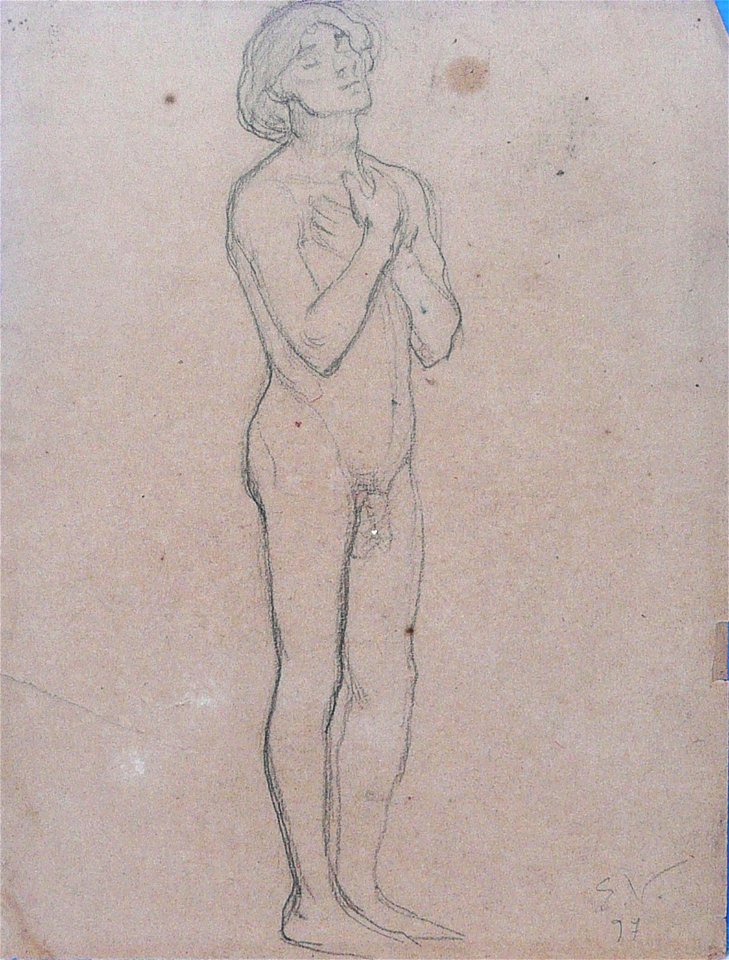 EliseuVisconti-D486-São Sebastião – Estudo para “Recompensa de São Sebastião” (1)