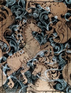 EliseuVisconti-D840-Cavalos – Estudo para tapeçaria ou papel de parede (2)