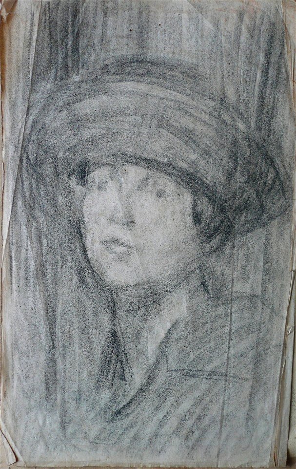EliseuVisconti-D230-Figura feminina com chapéu