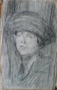 EliseuVisconti-D230-Figura feminina com chapéu