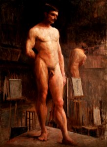 EliseuVisconti-P308-Nu masculino de frente