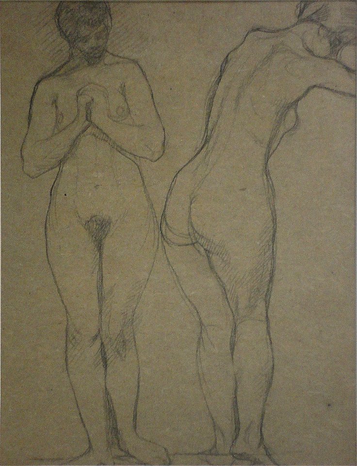EliseuVisconti-D378-Nus femininos de pé