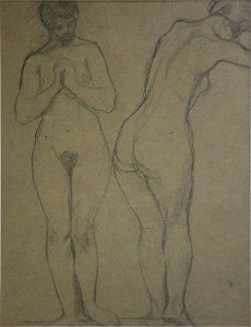 EliseuVisconti-D378-Nus femininos de pé