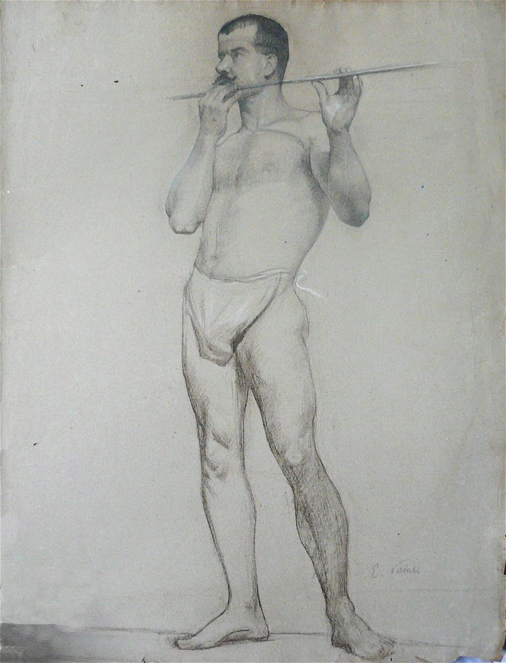 EliseuVisconti-D466-Nu masculino de pé (3)