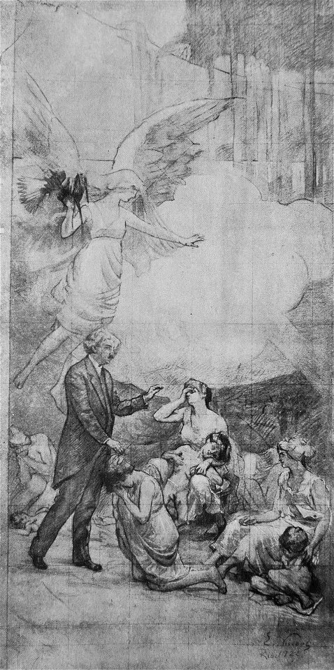 EliseuVisconti-D736-Oswaldo Cruz – Cartão para o painel esquerdo do tríptico “Deveres da Cidade” do Palácio Pedro Ernesto – Rio de Janeiro