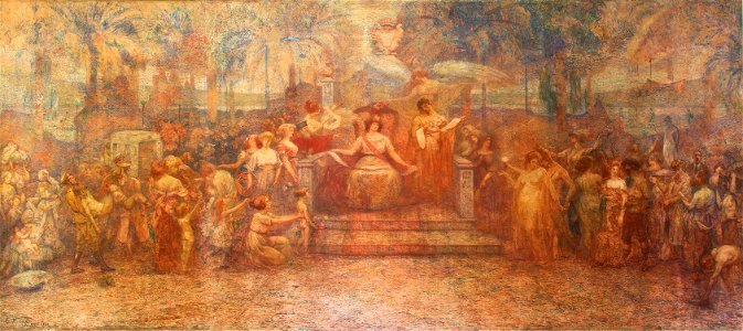EliseuVisconti-P715-Deveres da Cidade (Painel central do Tríptico)