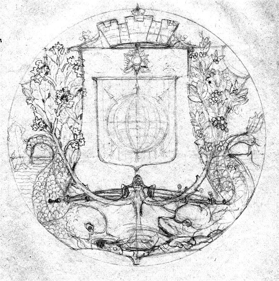 EliseuVisconti-D843-Brasão da Cidade do Rio de Janeiro – Estudo (3)