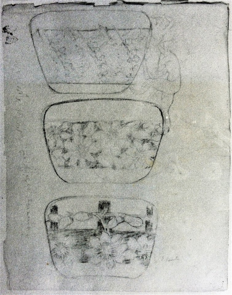 EliseuVisconti-D880V-Estudos para a obra “Vaso decorado com flores de maracujá” – verso da obra D880