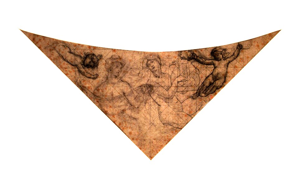 EliseuVisconti-D763-Alegoria ao lírico – Estudo para o triângulo do teto sobre a platéia do Theatro Municipal do Rio de Janeiro