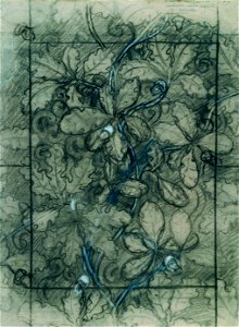 EliseuVisconti-D826-Carvalho – Estudo para Tecido