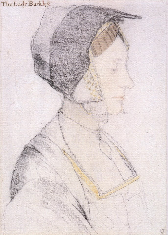 Elizabeth Dauncey, by Hans Holbein the Younger