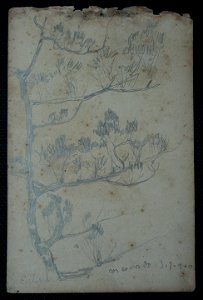 EliseuVisconti-D965-Arbustos – Desmembrado de um caderno de anotações (1)