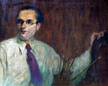 EliseuVisconti-P226-Retrato de Manoel Santiago