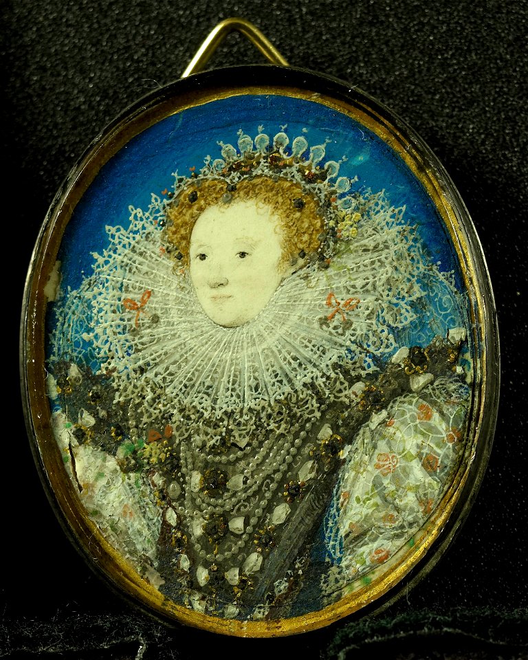 Elizabeth I (1533-1603), koningin van Engeland Rijksmuseum SK-A-4321