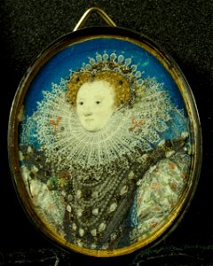 Elizabeth I (1533-1603), koningin van Engeland Rijksmuseum SK-A-4321. Free illustration for personal and commercial use.