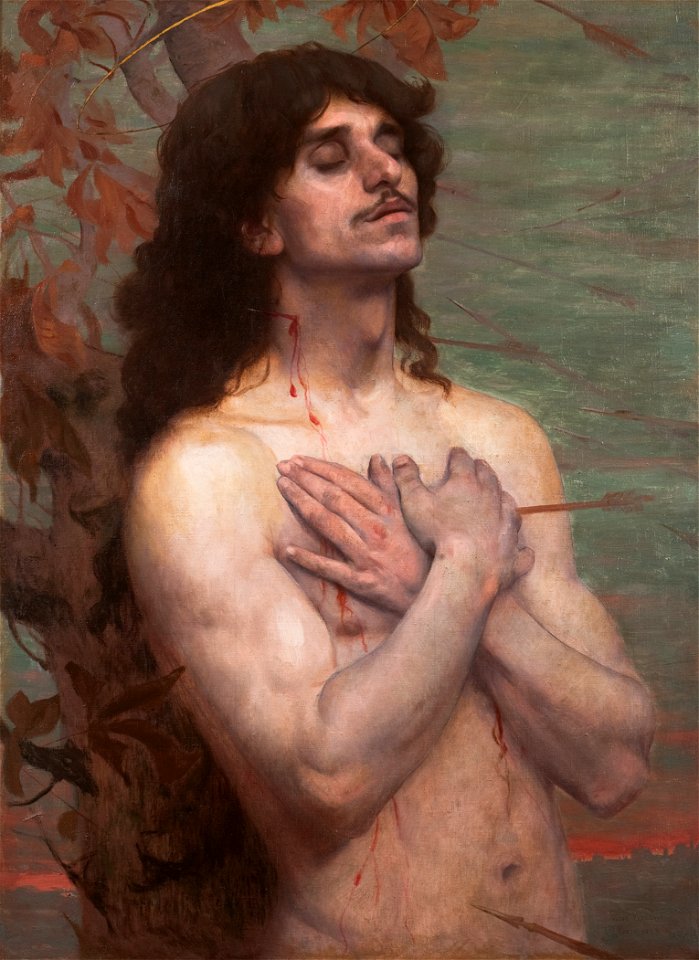 EliseuVisconti-P334-São Sebastião – Estudo para “Recompensa de São Sebastião” (2)