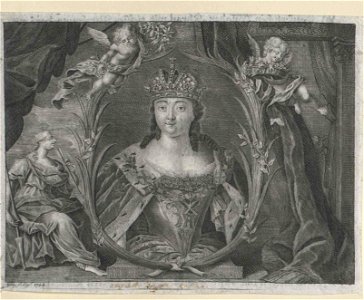 Elizabeth of Russia - engraving 06