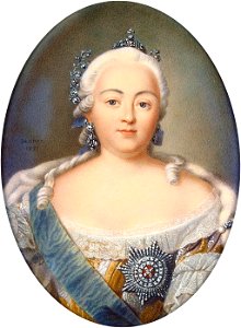 Elizabeth of Russia by Jean Henri Benner
