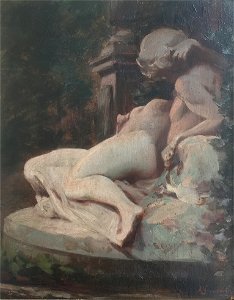EliseuVisconti-P490-Fonte de Médicis – Jardim do Luxemburgo