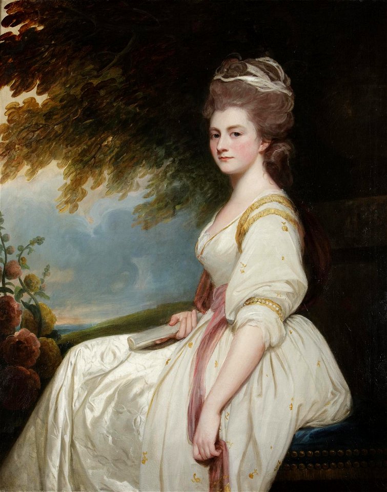 Elizabeth Taylor, Mrs. Charles Chaplin by George Romney, 1781