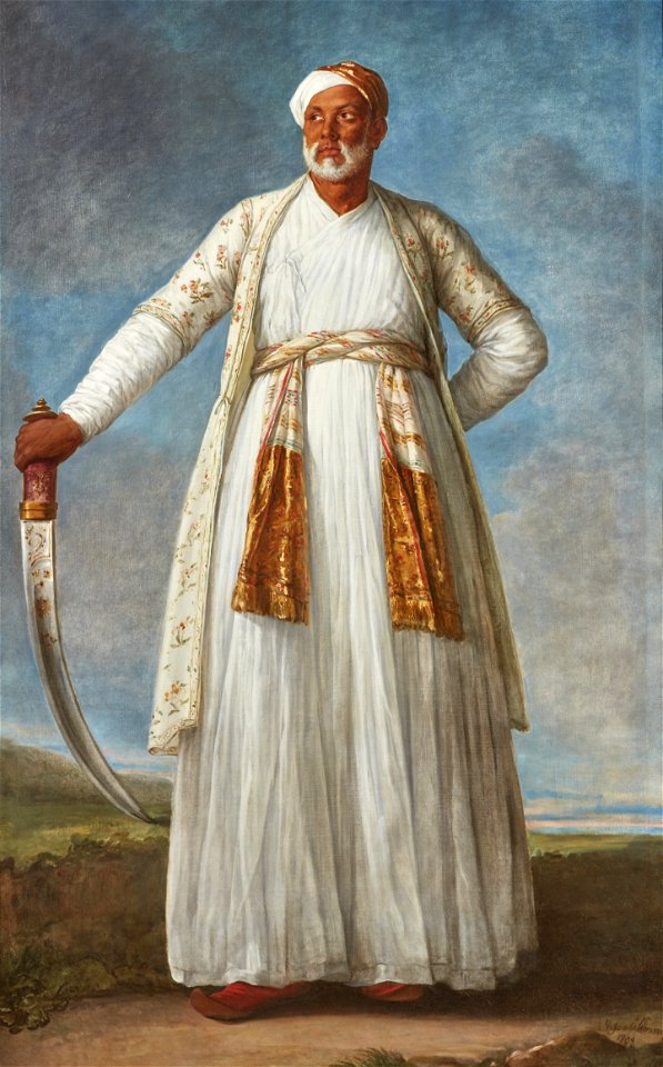 Elizabeth Vigee Lebrun - Portrait of Mohammed Dervish Khan 366N10007 B3Y2Q