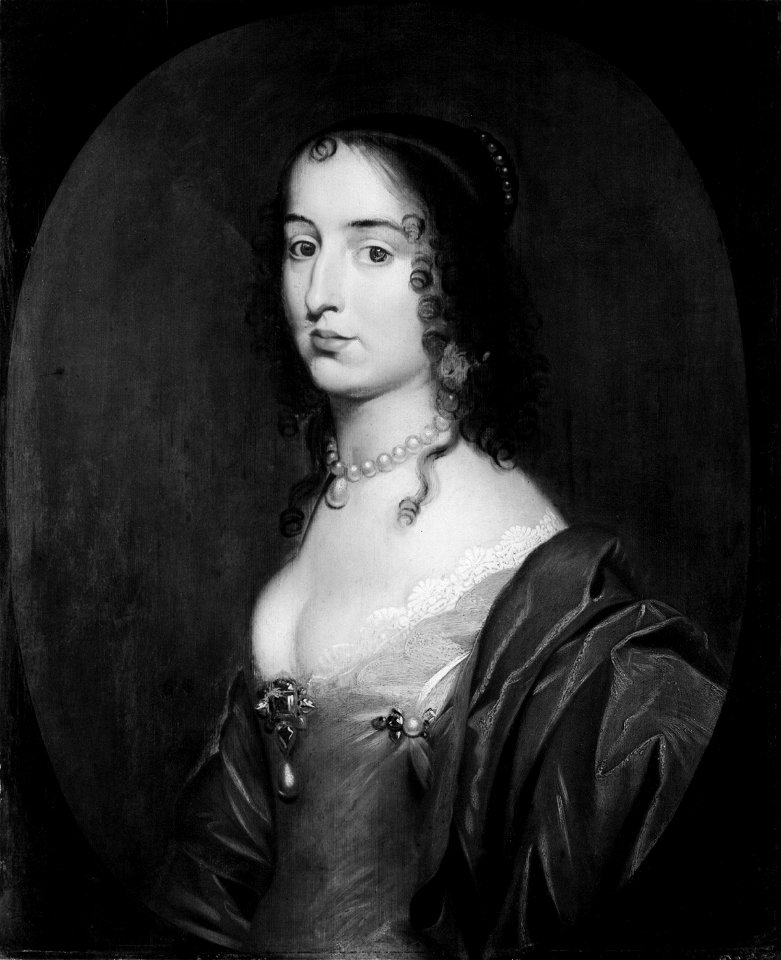 Elizabeth, Princess Palatine by Gerrit van Honthorst cleaned