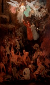 EliseuVisconti-P984-Dante e Virgílio ascendendo ao Paraíso