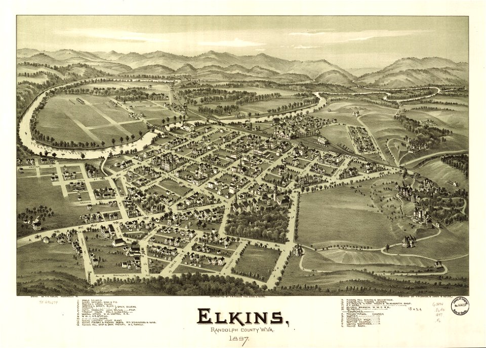 Elkins, Randolph County, W.Va. 1897. LOC 75696679