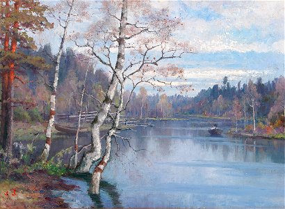 Ellen Favorin - Spring Landscape