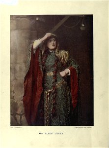 Ellen Terry as Lady Macbeth. Window & Grove
