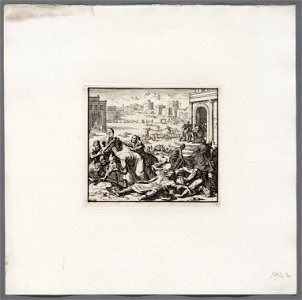Ellende onder de bewoners van Jeruzalem, objectnr A 47961