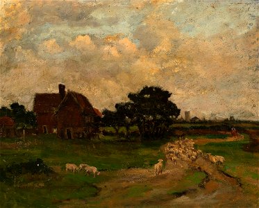 Elizabeth Gabell Smith - Farm on the Common - Sarjeant Gallery