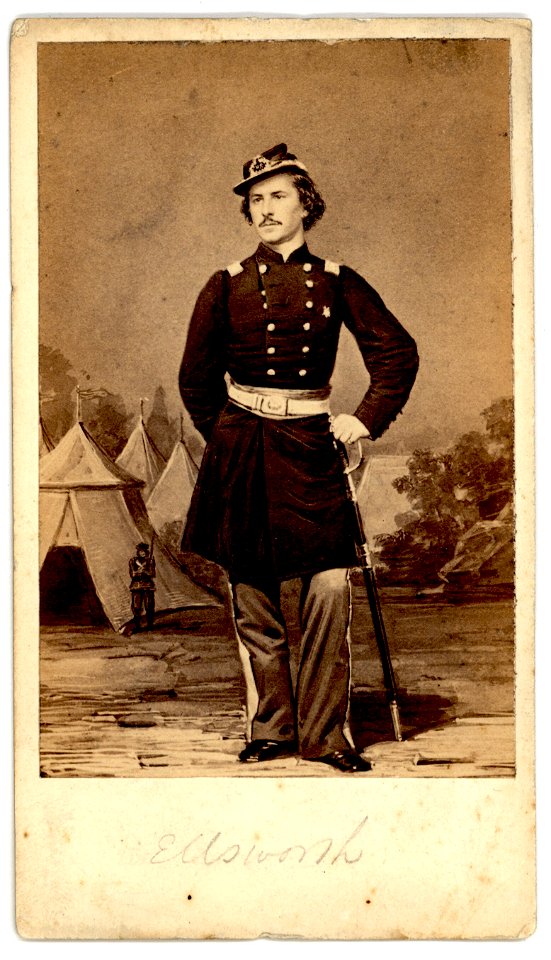 Elmer Ephraim Ellsworth, c. 1860-1861