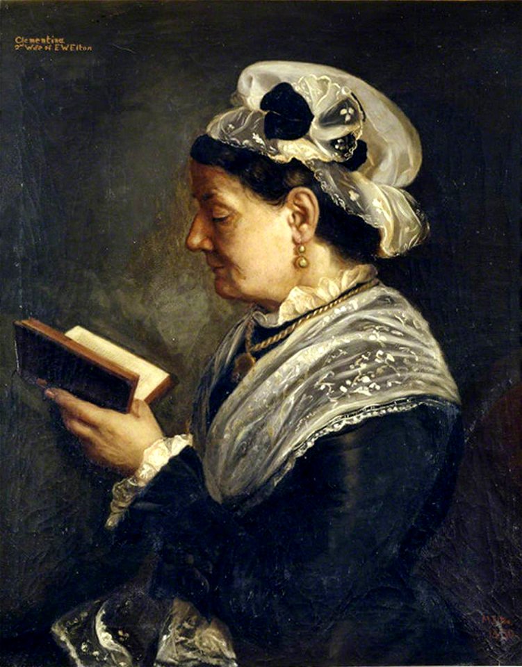 Elma Marion Elton (c.1856-1923) - Ernesta Clementina Sandryk, Mrs Edmund William Elton, as a Widow - 624164 - National Trust