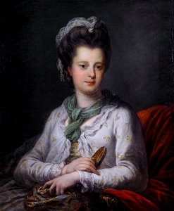 Elizabeth Kerr, née Fortescue, Marchioness of Lothian, by Angelica Kauffmann