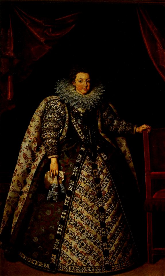 Elizabeth of France by Frans Pourbus (Galleria Palatina)