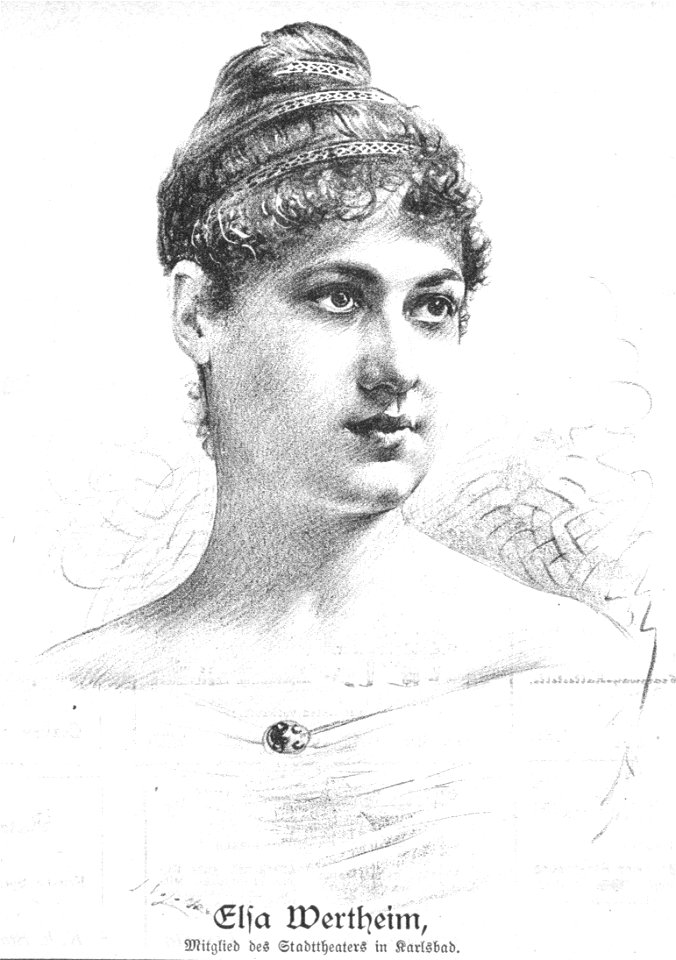 Elsa Wertheim 1892 Vilimek