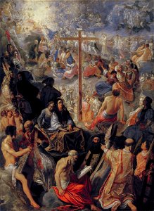 Adam Elsheimer - Verherrlichung des Kreuzes